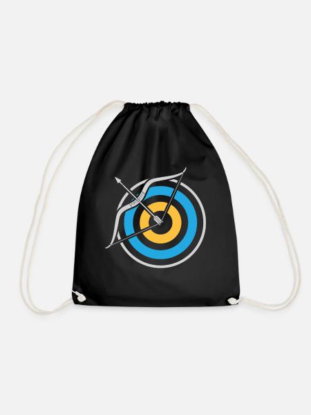 Tir à l’arc Tir à l’arc Tir à l’arc Flèche - Sac de sport léger - noir