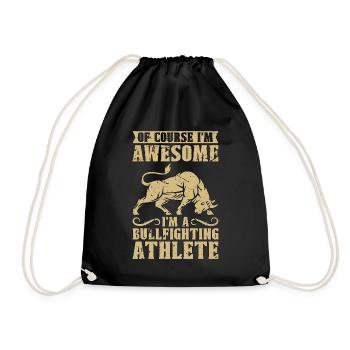 La tauromachie bien sûr, je suis génial aime la corrida - Sac de sport léger - noir - Devant