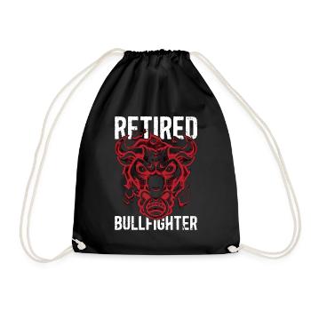 Bullfighting Retired Bullfighter Bullfight torero - Drawstring Bag - black - Front