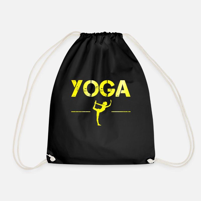 Yoga - Turnbeutel - Schwarz