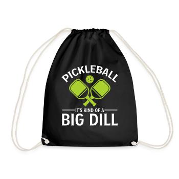Pickleball C’est une sorte de gros aneth - Sac de sport léger - noir - Devant
