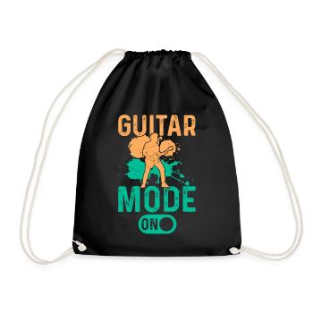 Weekend Mode On - Bass Guitar Player Bass Guitaris - Drawstring Bag - black - Front