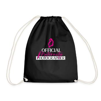 Grossesse Photographie Photographe Enceinte - Sac de sport léger - noir - Devant