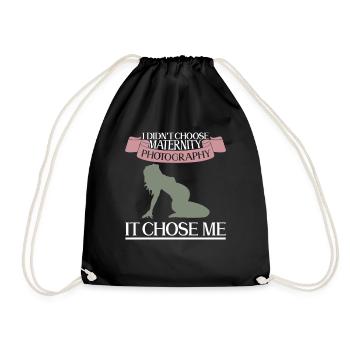 Grossesse Photographie Photographe Enceinte - Sac de sport léger - noir - Devant