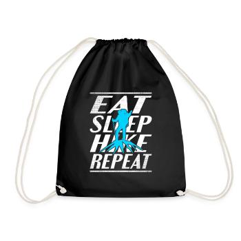 Alimentation Sommeil Randonnée - Sac de sport léger - noir - Devant