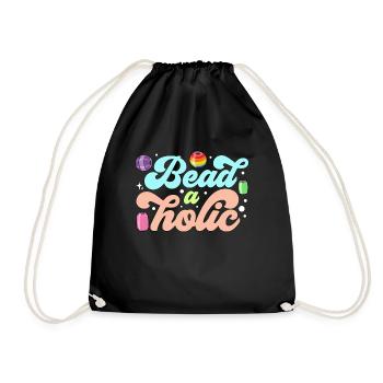 Beading Beadaholic Jewelry Making Beadwork Beader - Turnbeutel - Schwarz - Vorne