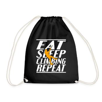 Manger dormir Escalade - Sac de sport léger - noir - Devant