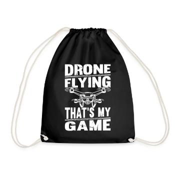 Drone volant C’est mon jeu - Drone Quadcopter Dro - Sac de sport léger - noir - Devant