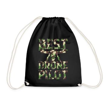 Quadcopter Drone Pilot Drone Racing - Meilleur drone P - Sac de sport léger - noir - Devant
