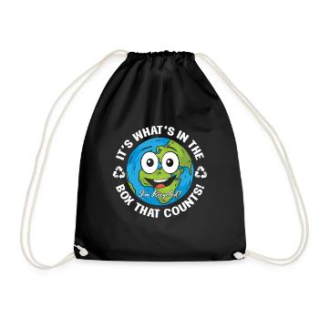 Recycler c’est ce qu’il y a dans la boîte Go Green Recycler - Sac de sport léger - noir - Devant