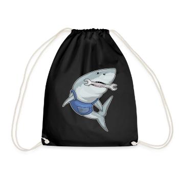 Atelier de clé mécanique Shark - Sac de sport léger - noir - Devant
