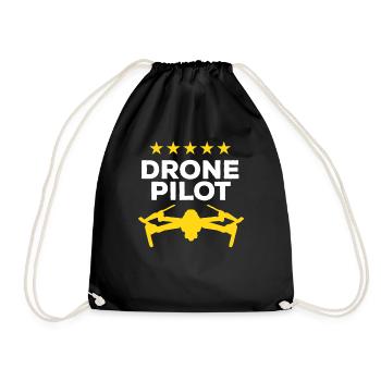 Pilote de drone Pilote de drone quadricoptère - Sac de sport léger - noir - Devant