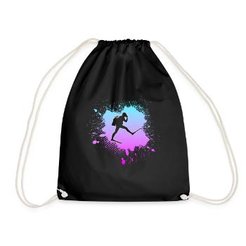 Dive - Drawstring Bag - black - Front