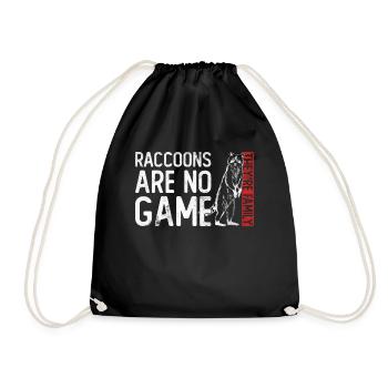 Raccoon Animal Welfare Animal Rights Activist - Sac de sport léger - noir - Devant