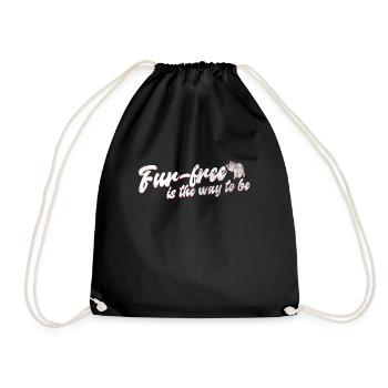 Raccoon Animal Welfare Animal Rights Activist - Sac de sport léger - noir - Devant