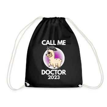 Thèse de doctorat Doctorat Doctorat 2023 Docteur - Sac de sport léger - noir - Devant