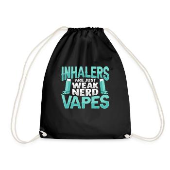 Albuterol Asthme Astmatiste - Sac de sport léger - noir - Devant