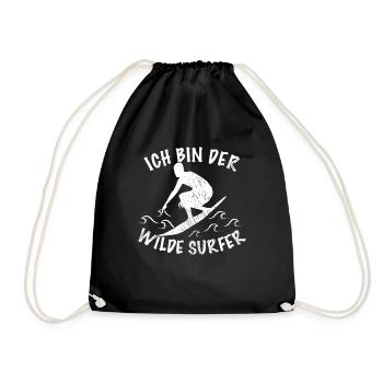 Citation de surf - Sac de sport léger - noir - Devant
