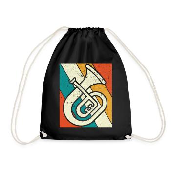 Tenorhorn Joueur de Tenorhorn Joueur de Tenorhorn Joueur de Tenorhorn - Sac de sport léger - noir - Devant