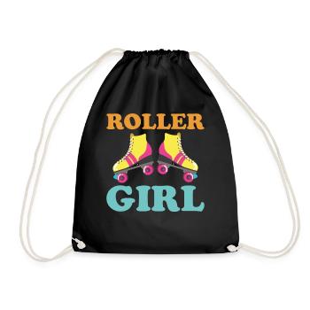 Roller Skating - Roller Girl - Sac de sport léger - noir - Devant