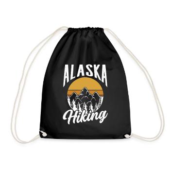 Alaska Randonnée Randonneur Randonnée Nature - Sac de sport léger - noir - Devant