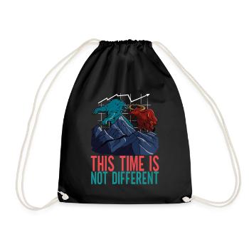 Shares Shareholder Investor - Drawstring Bag - black - Front