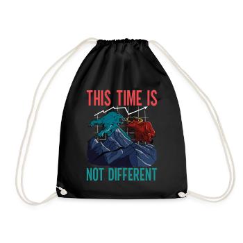 Shares Shareholder Investor - Drawstring Bag - black - Front