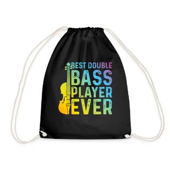 Best Double Bass Player Ever - Double Bass Contrab - Turnbeutel - Schwarz - Vorne