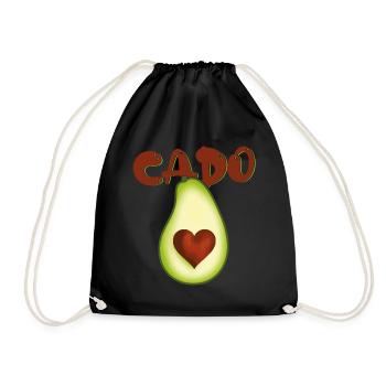 Petite amie, petit ami, homme, partenaire de la Saint-Valentin - Sac de sport léger - noir - Devant