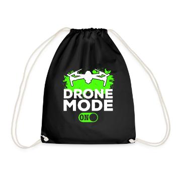 Mode drone activé - Quadcopter Drone Pilot Drone Flyin - Sac de sport léger - noir - Devant