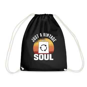 Magasin d’occasion Eco Hipster d’occasion - Sac de sport léger - noir - Devant