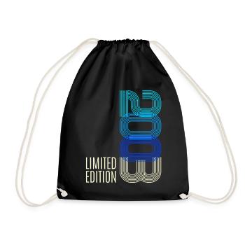 20 Anniversaire Jeunes filles Citation Cadeau 2003 - Sac de sport léger - noir - Devant