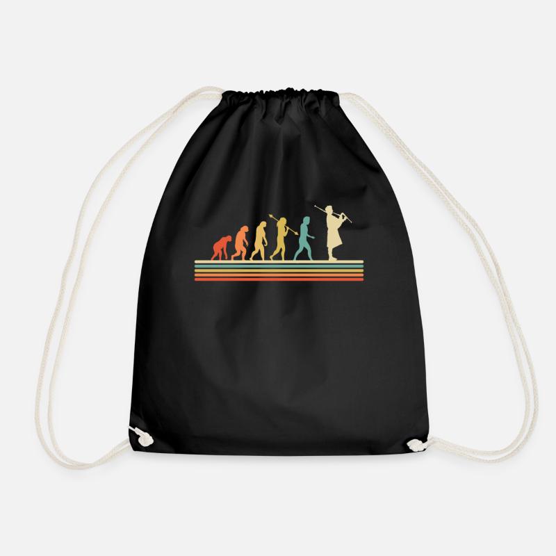 Bagpipes Bagpipes Bagpipe - Drawstring Bag - black