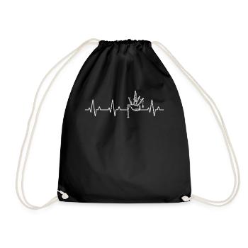 Bagpipes Bagpipes Bagpipe - Drawstring Bag - black - Front