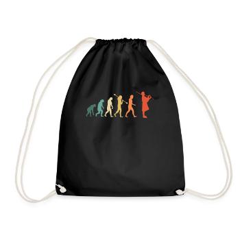 Bagpipes Bagpipes Bagpipe - Drawstring Bag - black - Front