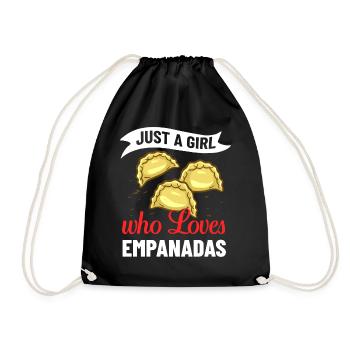 Empanada Argentine Dumpling Espagne - Sac de sport léger - noir - Devant