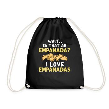 Empanada Argentine Dumpling Espagne - Sac de sport léger - noir - Devant