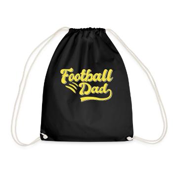 Cadeau Papa Football - Sac de sport léger - noir - Devant