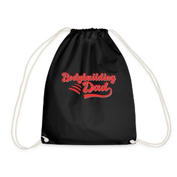 Musculation Papa Cadeau - Sac de sport léger - noir - Devant