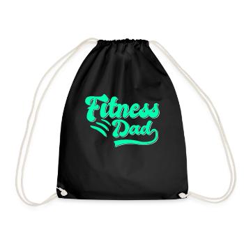 Fitness Papa Cadeau - Sac de sport léger - noir - Devant