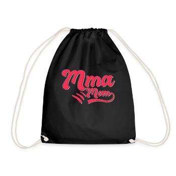 MMA Mama Gift - Drawstring Bag - black - Front