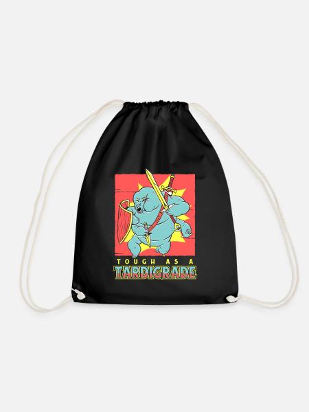 Tardigrade - Drawstring Bag - black