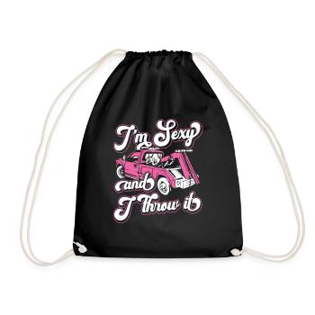 Dépanneuse Dépanneuse - Sac de sport léger - noir - Devant