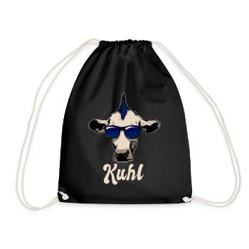 Cool Cow - Kuhl - Sunglasses - Punk - Drawstring Bag - black - Front