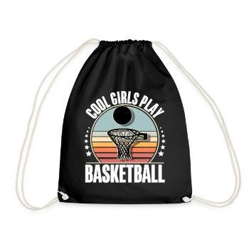 Basketball féminin Basketball féminin - Sac de sport léger - noir - Devant