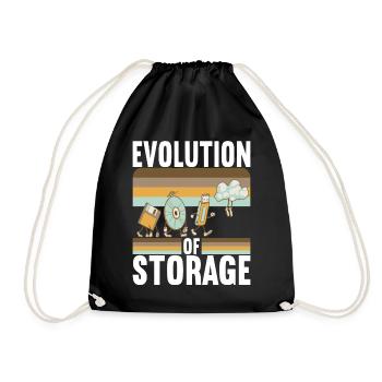 Programmer Computer Scientist - Drawstring Bag - black - Front