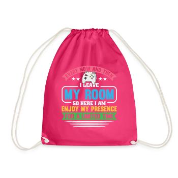 Conception de jeux pour les joueurs - Sac de sport léger - fuchsia - Devant
