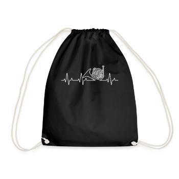 Français corniste Français corniste Français corniste - Sac de sport léger - noir - Devant