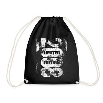 Édition limitée 2008 | Anniversaire - Millésime 2008 - Sac de sport léger - noir - Devant