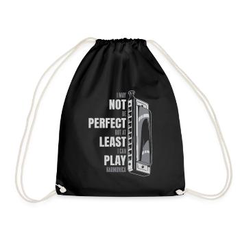 Harmonica Harmonica Musique Instrument - Sac de sport léger - noir - Devant